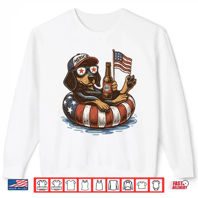 Sweatshirt Funny 4th Of July Dachshund Shirt