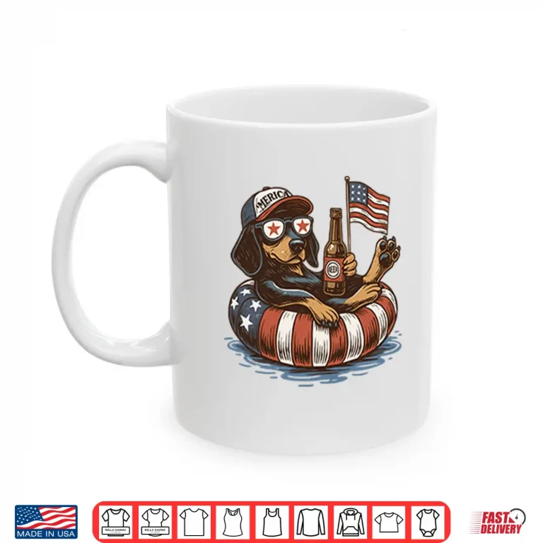 Mug Funny 4th Of July Dachshund Shirt