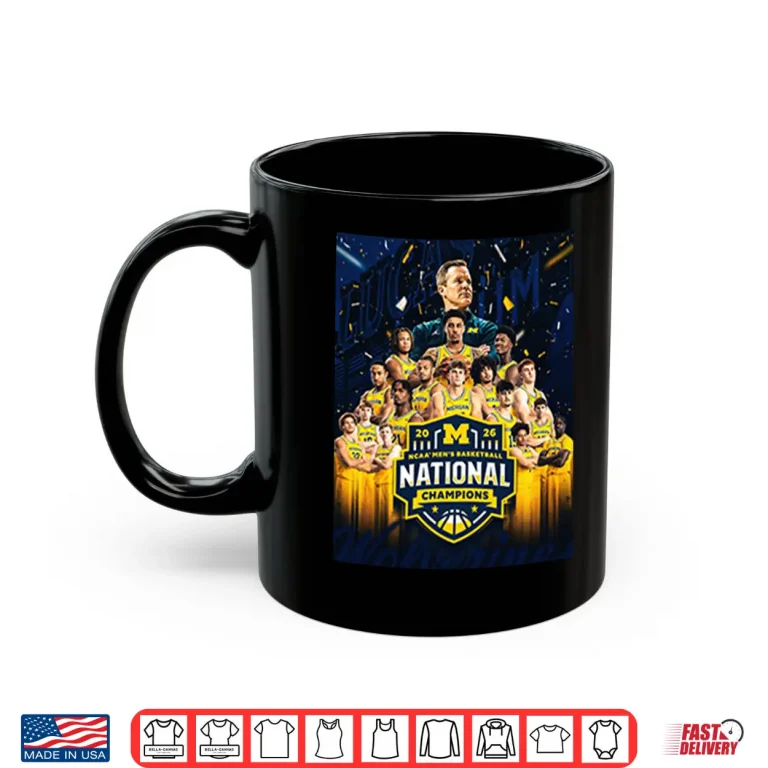 Mug Michigan Wolverines 2026 National Champions Shirt