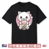 Boba Cat Boba Tea Bubble Tea Kawaii Anime Cat Kawaii Neko Shirt