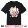 Cat Boba Tea Bubble Tea Anime Kawaii Neko Shirt