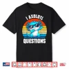 Cutei Axolotl Questions Kids Toddler Teens Boy Anime Kawaii Shirt