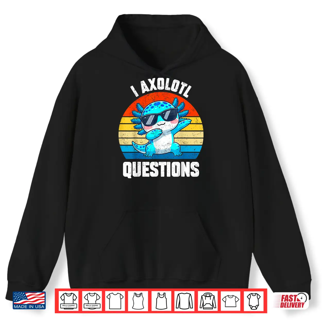 Cutei Axolotl Questions Kids Toddler Teens Boy Anime Kawaii Shirt Cutei Axolotl Questions Kids Toddler Teens Boy Anime Kawaii Shirt