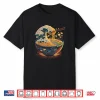 Japanese Kanagawa Wave Ramen Graphic Retro Anime Noodles Art Shirt
