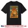 Funny Cat Sumo Wrestler Japanese Art Anime Ukiyo E Graphic Shirt