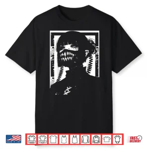 Ghoul Girl Cybergoth Gothic Anime Manga Shirt