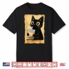 Kawaii Cat Driking Bubble Tea Cute Anime Kitty Slice Shirt
