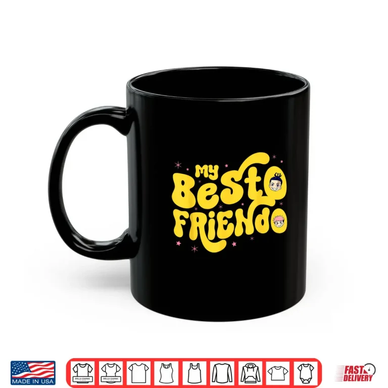 Mug My Besto Best Friend Friendo Anime Lover Bestie Matching BFF Shirt