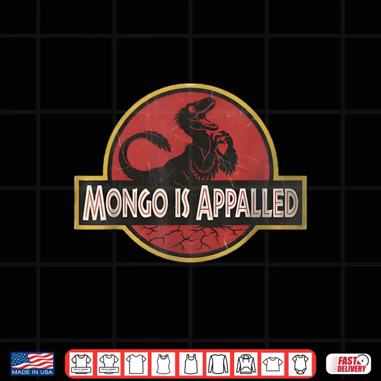 Design Dungeon Retro Vintage Mongo is Appalled for Men Women Shirt