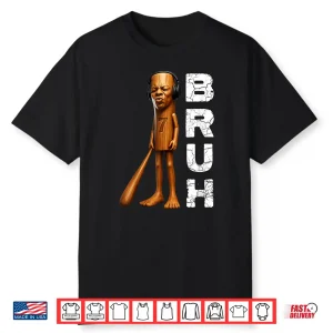 Funny Tung Tung Tung Speed Face Tuff Brainrot Meme Shirt