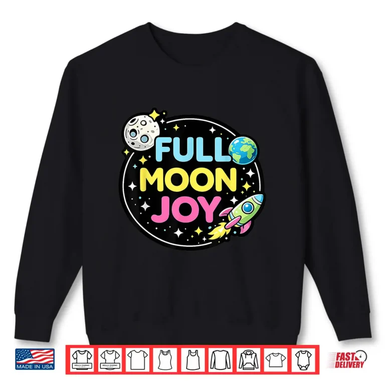 Sweatshirt Full Moon Joy Shirt