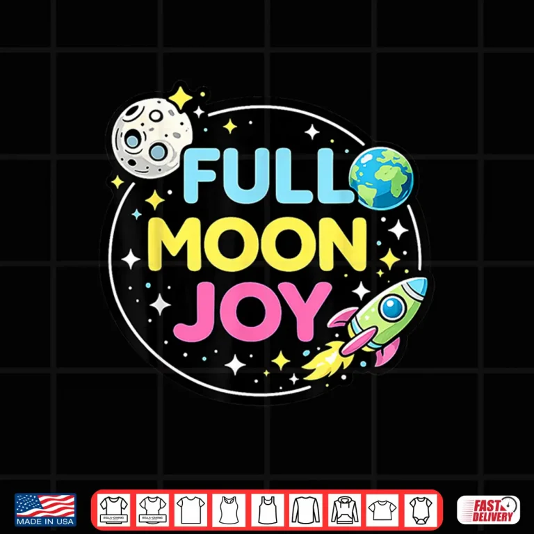 Design Full Moon Joy Shirt