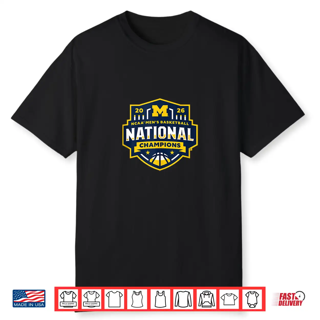 Michigan Wolverines National Champs 2026 Basketball Logo Shirt Michigan Wolverines National Champs 2026 Basketball Logo Shirt