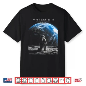Mission To The Moon Astronaut Artemis 2026 Rocket Artemis 2 Shirt
