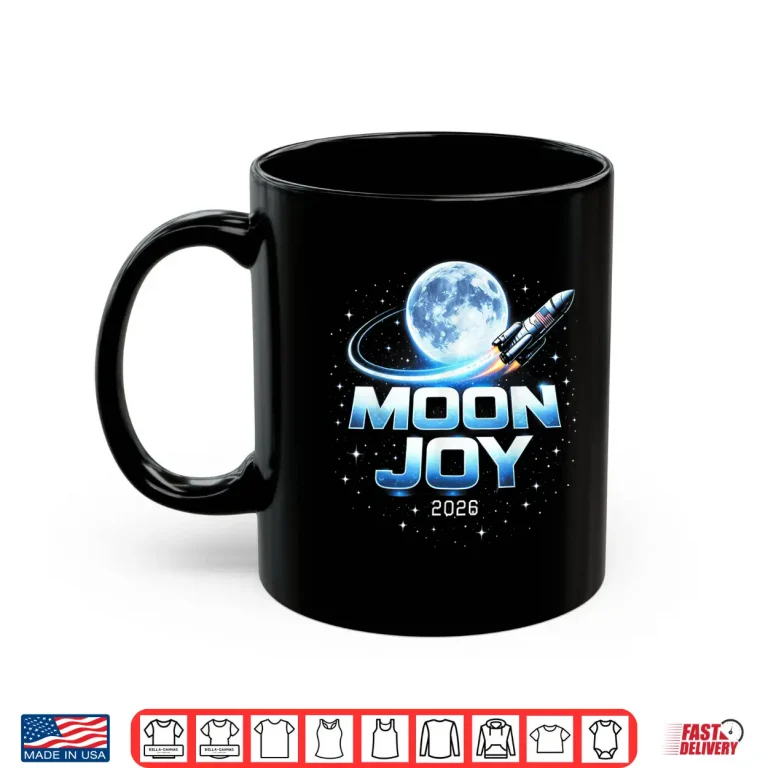 Mug Moon Joy Space Exploration USA Moon Missions 2026 Shirt
