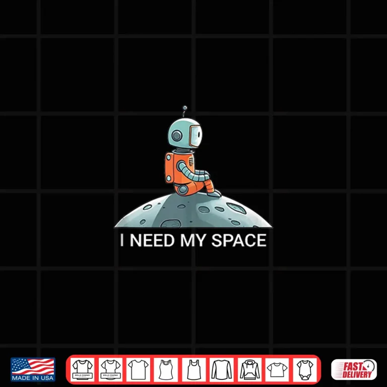 Design I Need Space Professional Minimalist Modern Graphic Identity Shirt