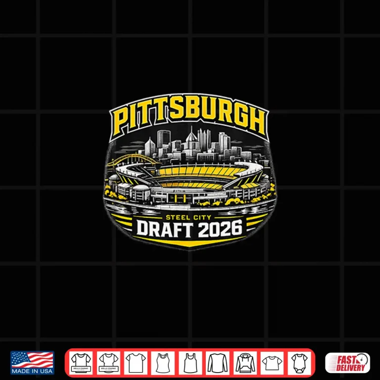 Design Twenty Twenty Six Draft Pittsburgh Shirt