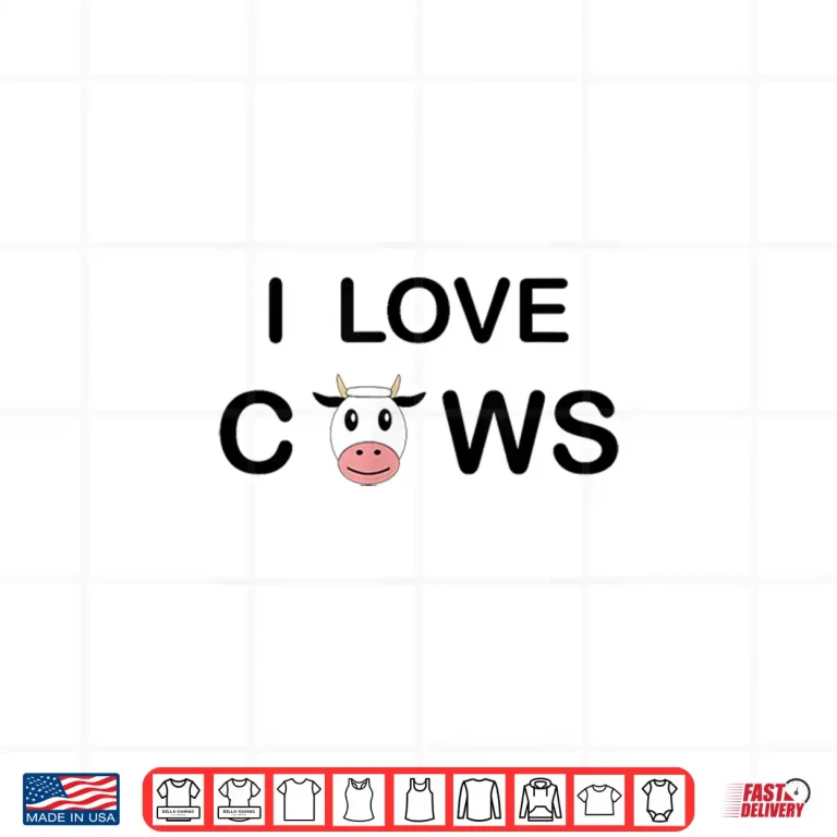 Design I Love Cows Shirt