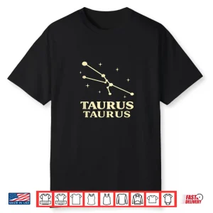 Taurus Astrology Star Sign Constellation Zodiac Tee Shirt