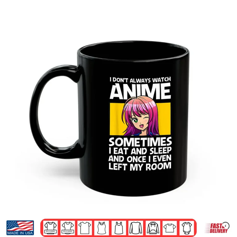 Mug Anime Gift For Women Teen Girls Men Anime Merch Anime Lovers Shirt