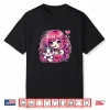 Anime Girl And Cat Kawaii Manga Girl Shirt