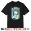 Anime Girl For Frog Lovers And Kawaii Boba Tea Frog Teens Shirt