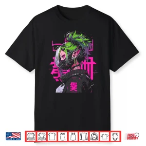 Anime Manga Cyberpunk Aesthetic Techwear Harajuku Shirt