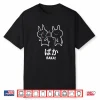 Original Funny Anime Baka Rabbit Slap Design Baka Japanese Shirt