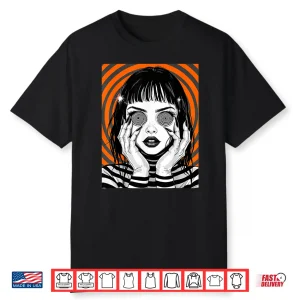 Horror Anime Manga Aesthetic Japanese Creepy Kawaii Goth Shirt
