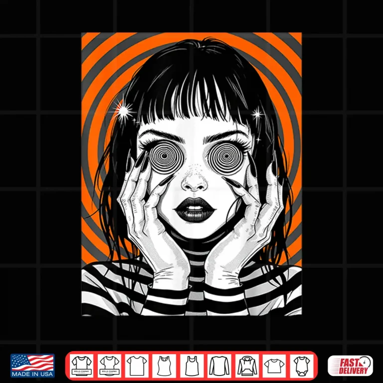 Design Horror Anime Manga Aesthetic Japanese Creepy Kawaii Goth Shirt