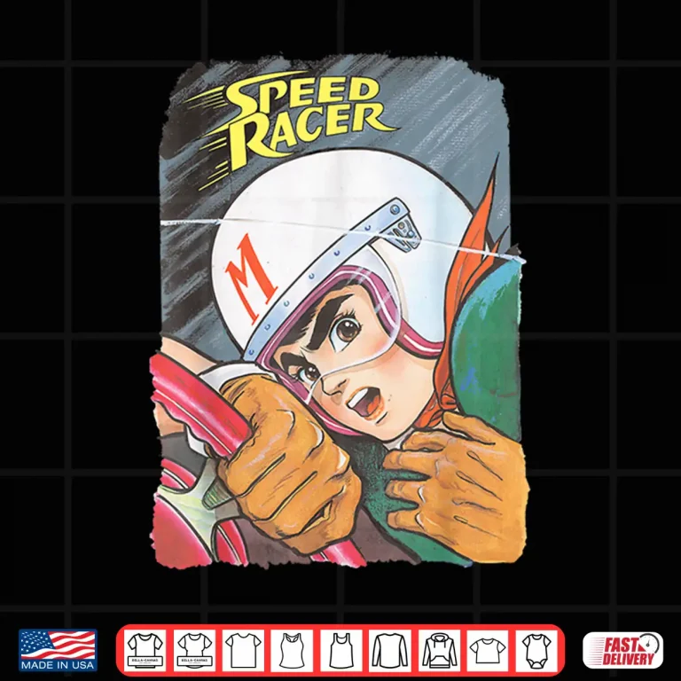 Design US Speed Racer Logo Close 01 White Shirt