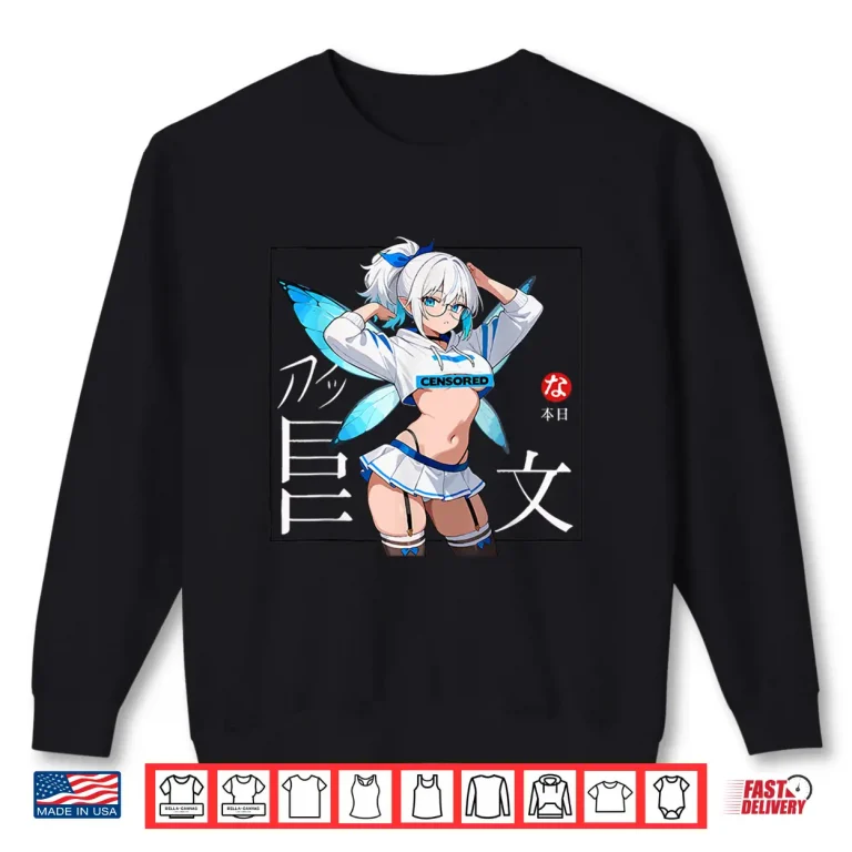 Sweatshirt Waifu Sexy Anime Girl Fairy Japanese Art Shirt