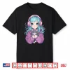 Anime Girl Cat Japanese Kawaii Teens Girls Shirt