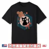 Black Cat Lover Japanese Kitten Anime Tokyo Otaku Lifestyle Shirt