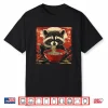 Kawaii Cute Raccoon Eating Ramen Noodles Anime Gift Shirt