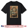 Kawaii Japanese Ramen Sloth Retro Gaming Shirts For Men Shirt