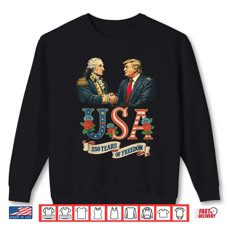 Sweatshirt America 250 4th of July USA Independence Sesquicentennial Shirt