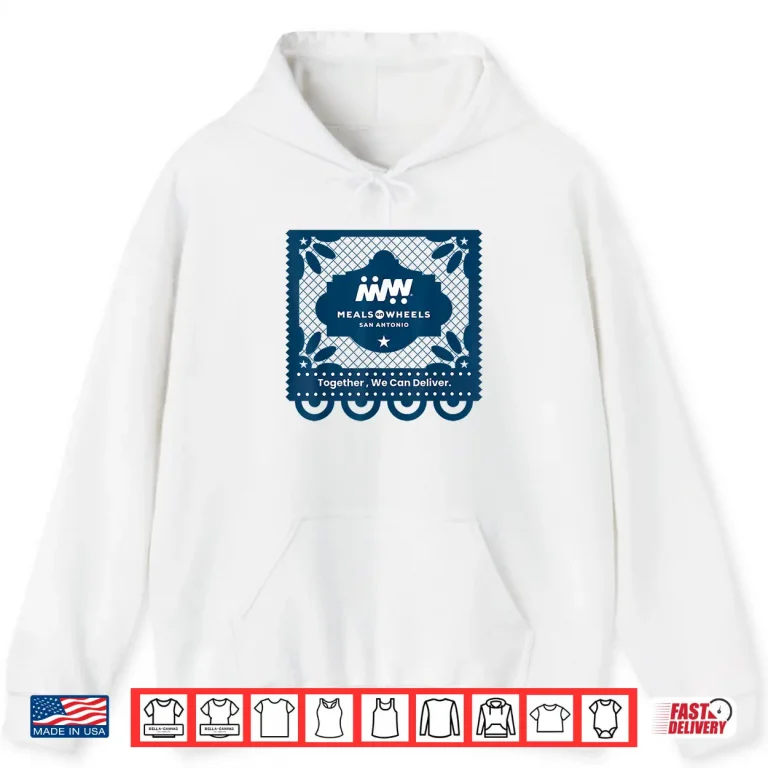 Hoodie Meals on Wheels Fiesta Logo Shirt