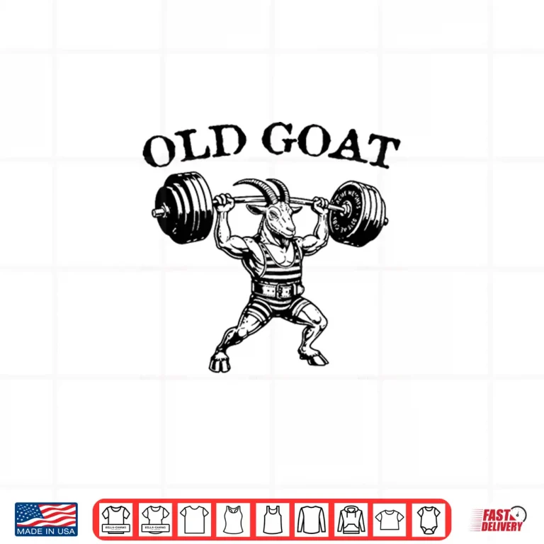 Design Old Goat Fun Bodybuilding Shirt