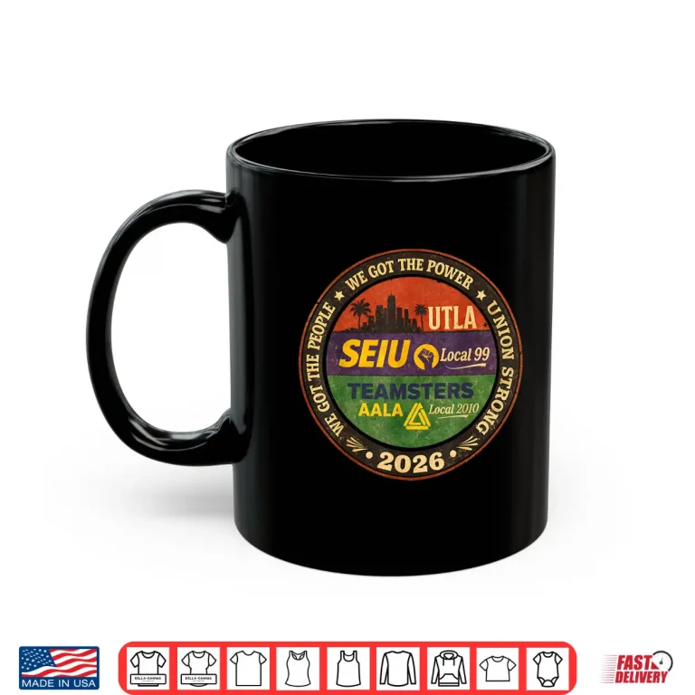 Mug Vintage Labor Movement UTLA SEIU AALA We Got The People Shirt
