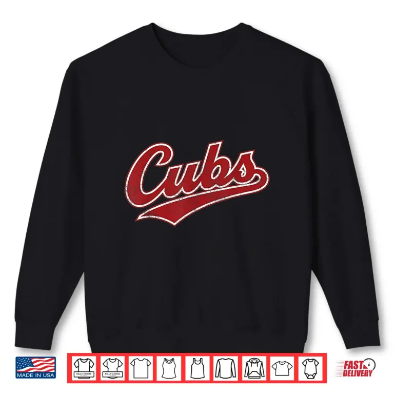 Sweatshirt Vintage Cubs Shirt