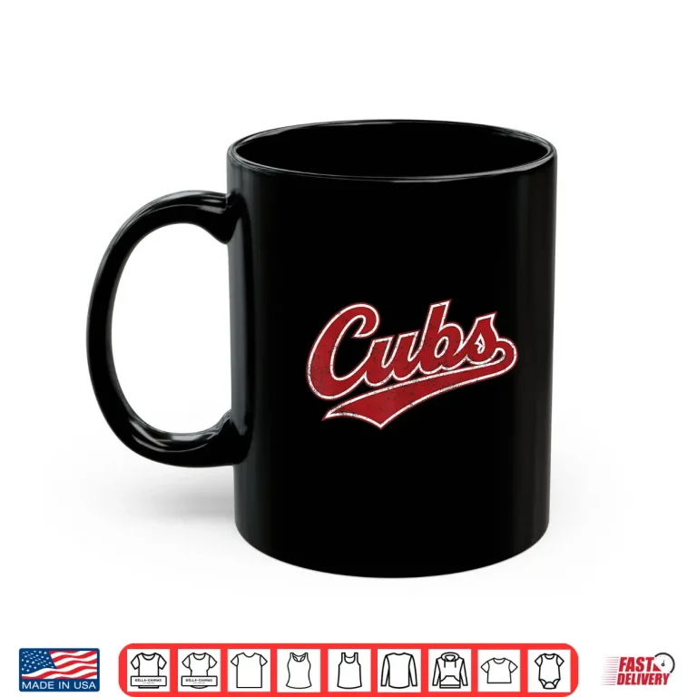 Mug Vintage Cubs Shirt