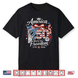 250 Anniversary Usa 1776 2026 4Th Of July Vintage Shirt