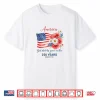 250 Years Since 1776 Patriotic Floral Flag Shirt