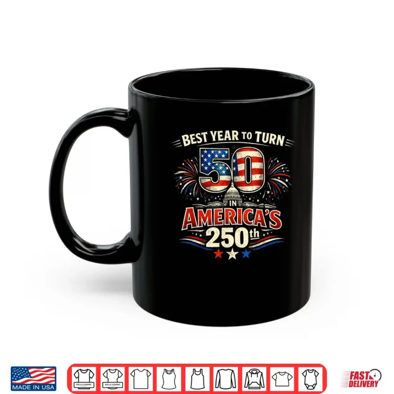 Mug 50th Birthday Theme Celebrating a 50 Year Old Happy Birthday Shirt