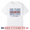 Vintage 250 Years 4Th Of July 1176 2026 Patriotic Men Women Shirt