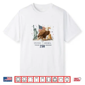 United States 250 Anniversary Patriotic Design Celebration Shirt