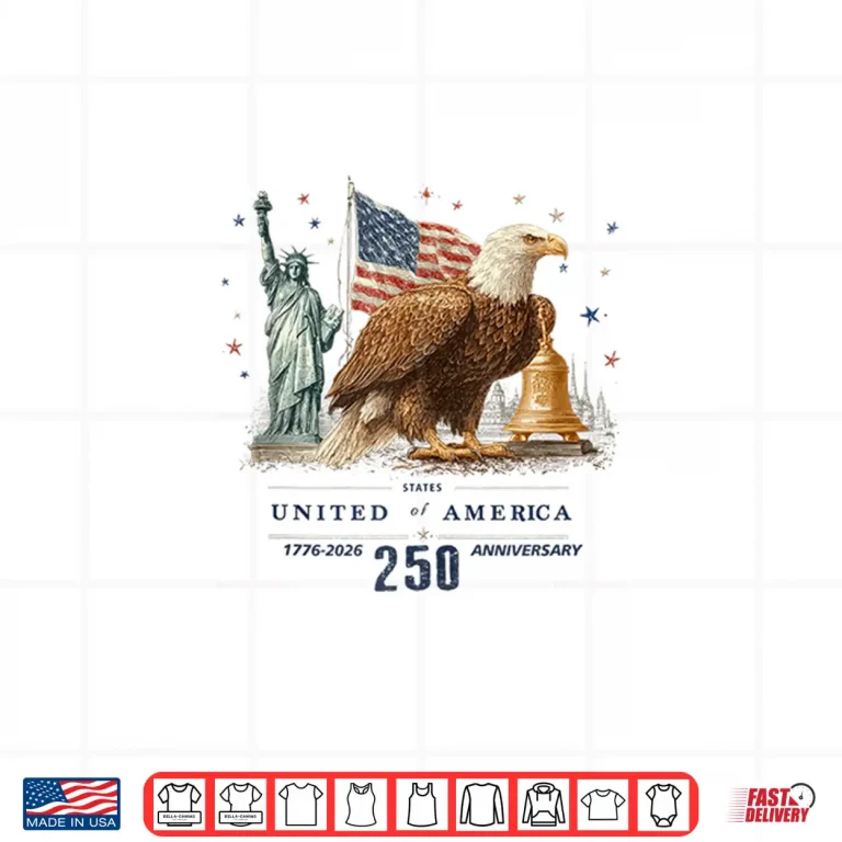 Design United States 250 Anniversary Patriotic Design Celebration Shirt