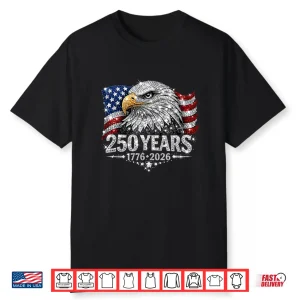 Patriotic America Women Men 250Th Anniversary Usa Shirt