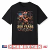 Patriotic Sasquatch Usa Vintage 250 Years Birthday 1776 2026 Shirt